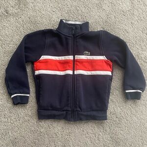 Lacoste Toddler Zip Up Sweatshirt